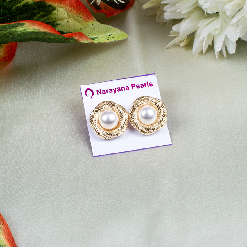 Narayana pearls earrings on sale